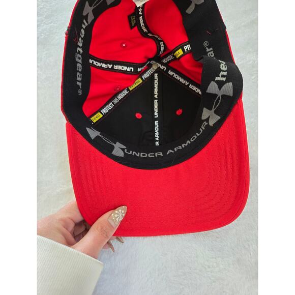 Maryland Terrapins Hat Baseball Cap Under Armour Mens Fitted L/XL Heatgear - Picture 6 of 6